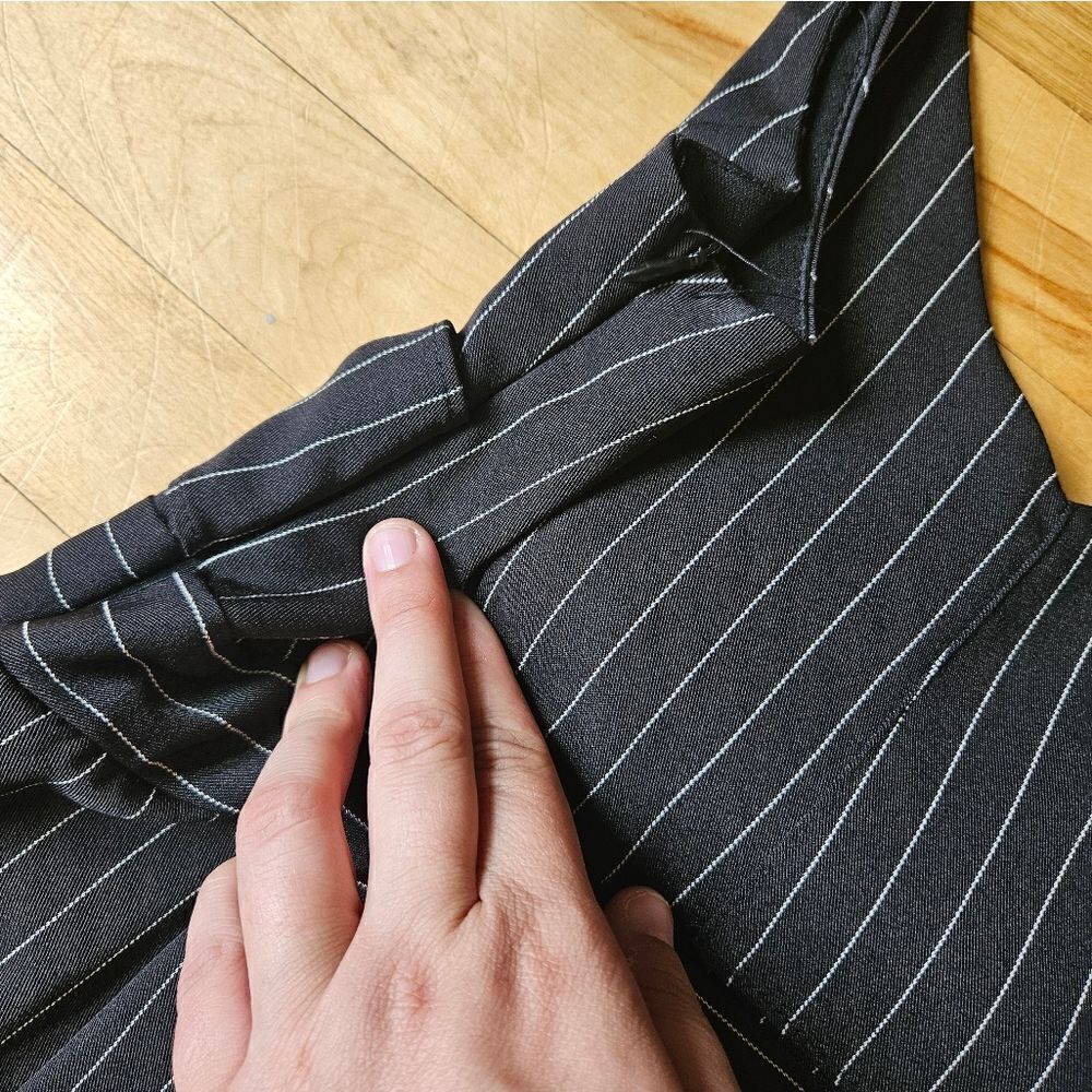 Haute Monde Pinstriped Maxi Dress - Picture 10 of 10